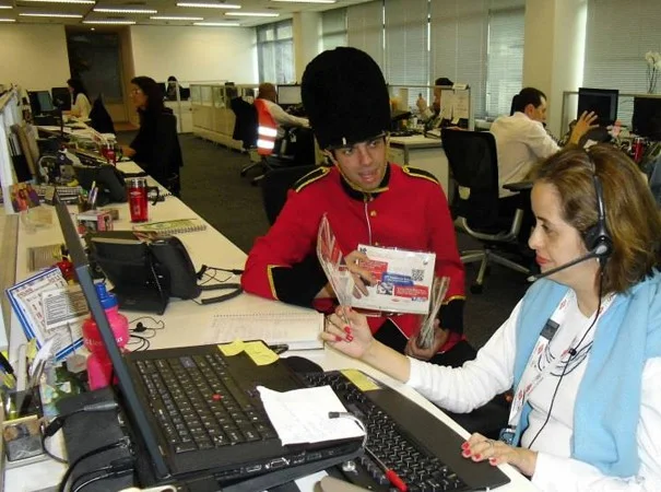 Campanha de Endomarketing – Dow — evento realizado pelo Grupo Upi