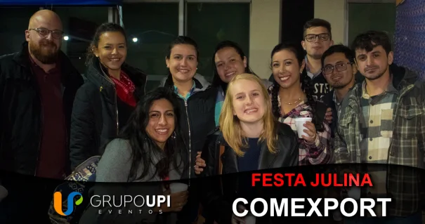 Evento Julino Comexport — evento realizado pelo Grupo Upi