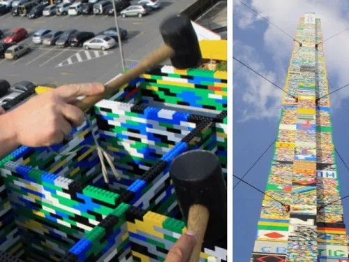 Maior Torre de Lego do Mundo — foto 2